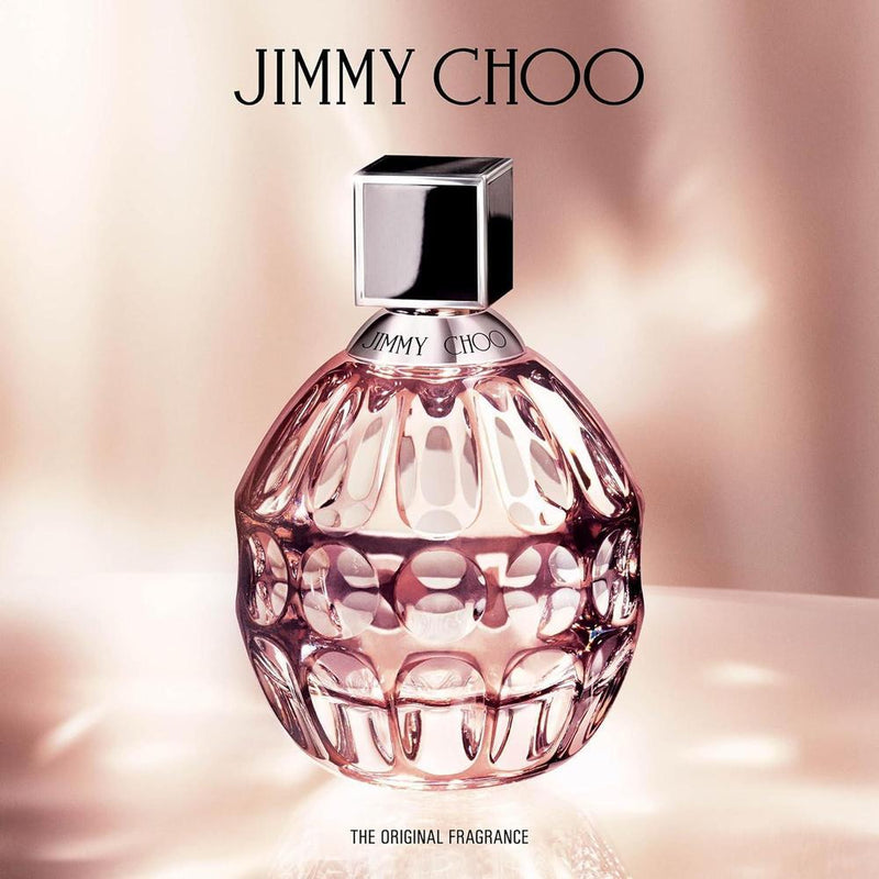 JIMMY CHOO Signature Eau de Parfum - Perfume floral y afrutado para mujeres con notas de rosa té, orquídea y cedro