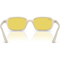 Ray-Ban RB4455 Zuri gafas de sol con protección UV y lentes dorados espejados amarillos, incluye estuche y paño