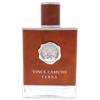 Vince Camuto Terra Eau de Toilette Spray para hombre, fragancia robusta y fresca