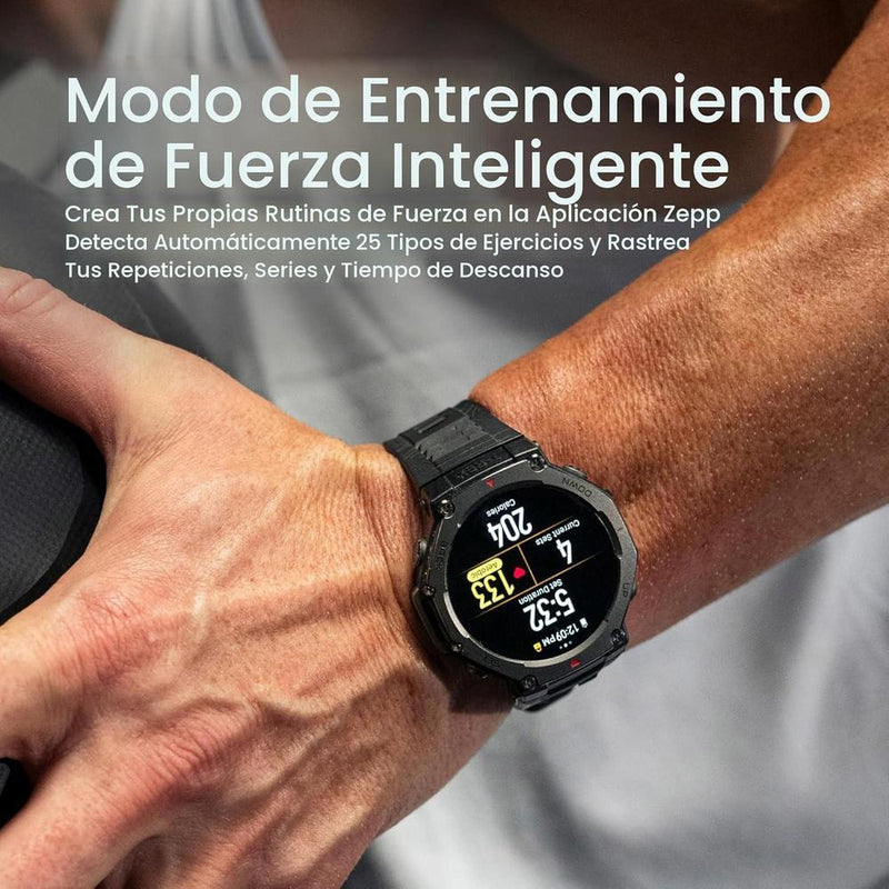 Amazfit T-Rex 3 - Smartwatch Militar Resistente Con GPS Y Mapas Offline, 170 Modos De Fitness