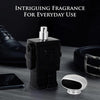 Robot Noir para hombre, fragancia fresca de madera con cardamomo, ruibarbo, bergamota, limón, vainilla y vetiver haitiano