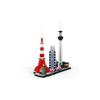 LEGO Architecture: Tokyo - Kit de construcción coleccionable para adultos, recrea el icónico horizonte de Tokio con 547 piezas