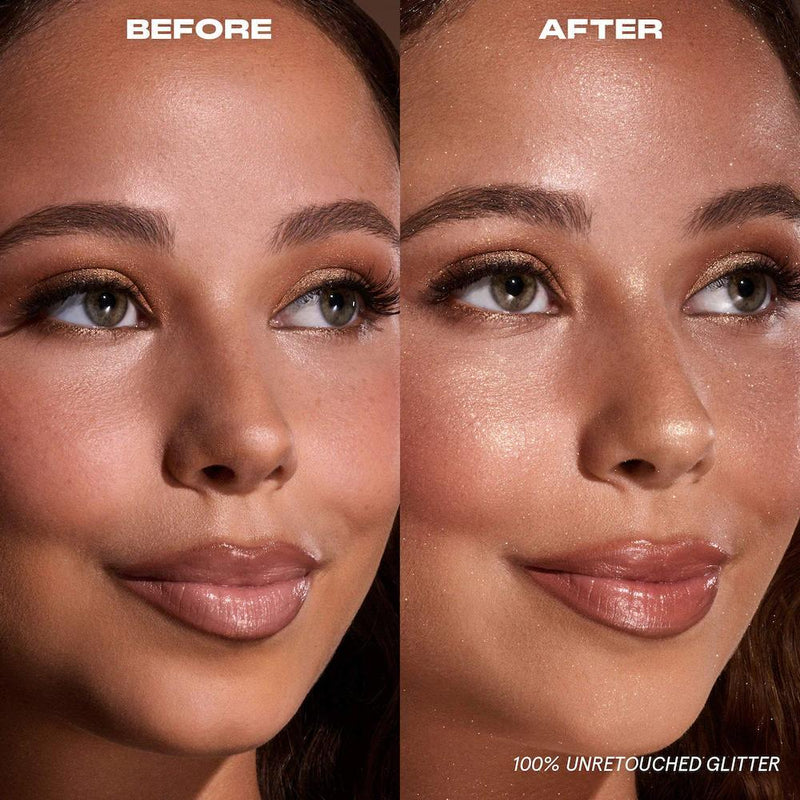 On 'Til Dawn Spray Fijador con Glitter Resistente al Agua - Brown Sugar
