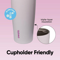 Owala FreeSip Sway Botella térmica de acero inoxidable con boquilla dual, para viaje, escuela y deporte, sin BPA, a prueba de fugas