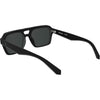 Calvin Klein Jeans CKJ25603S, gafas de sol rectangulares para hombre, color negro mate, tamaño único, estilo ecológico