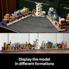 LEGO Harry Potter Diagon Alley Wizarding Shops Juego de construcción para adultos con 12 microfiguras, regalo ideal para fans