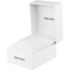 Reloj de pulsera para mujer Nine West en dorado con acero inoxidable, cristal resistente y diseño floral elegante