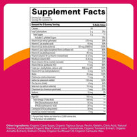 SmartyPants Gomitas Multivitamínicas para Mujer con Omega 3, Metilfolato, CoQ10, Vitaminas D3, C, B12, B6, A, K y Zinc, 90 Unidades