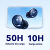 Soundcore By Anker Space A40 Inalámbricos Cancelación Activa De Ruido 50 Horas Reproducción Azul