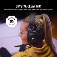 CORSAIR HS65 SURROUND Auriculares gaming multiplataforma con Dolby Atmos, SoundID, compatible iCUE - PC, Mac, PS5, PS4, Xbox