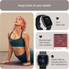 Smartwatch Fitbit Versa 4, Negro/Grafito, GPS Y Monitor De Frecuencia Cardíaca, Talla Única