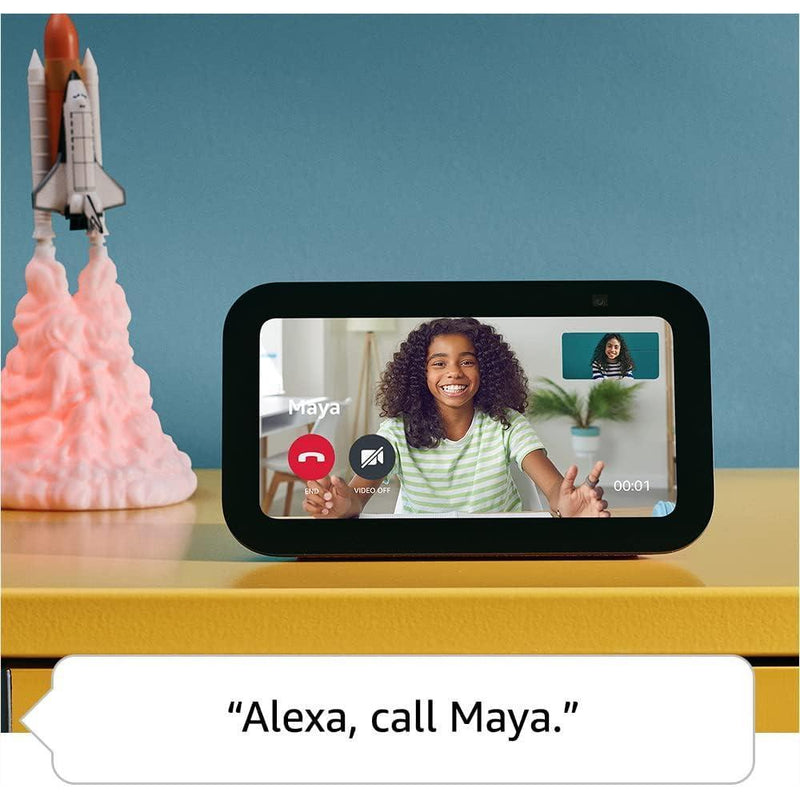 Echo Show 5 Kids, nueva generación con diseño para niños, integración Alexa, control parental y un año de Amazon Kids+