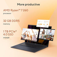 Asus Vivobook 18 Laptop Ryzen 7 32GB Ram 1TB SSD Pantalla WUXGA Azul