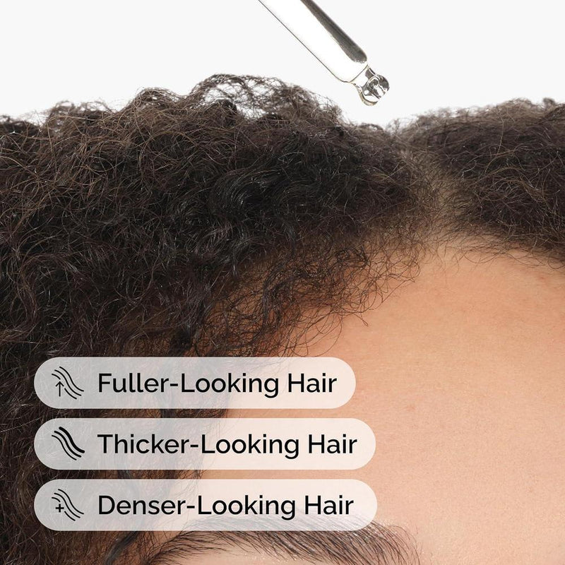Serum multi-péptido The Ordinary para densidad capilar. Fórmula con péptidos para cabello más grueso y abundante