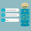 RASASI Radi Eau De Parfum para mujer - Perfume árabe floral y afrutado, aroma femenino lujoso y duradero