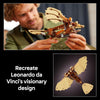 LEGO Icons Leonardo da Vinci Flying Machine Set para adultos con soporte de exhibición, pieza de artesanía para el hogar