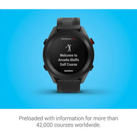 Garmin Approach S12, reloj de golf GPS fácil de usar con más de 42K campos precargados, color negro