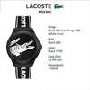 Lacoste Relojes de estilo de vida Neocroc para hombre y mujer con diseño colorido y movimiento de cuarzo preciso