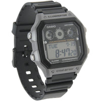 Casio AE-1300WH-8AVCF Reloj Digital Negro para Hombre con Cronómetro, Temporizadores, Resistencia al Agua y Retroiluminación LED