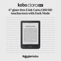 Kobo Clara BW 6” 16GB Black (Open Box)