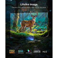 Proyector láser portátil NexiGo Nova Mini, Google TV, Netflix, 1080p FHD, contraste 15000:1 SAE, 3D, autoajuste, Dolby 8W