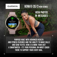Smartwatch Garmin Venu 3 Gps Pantalla Amoled 45 Mm Funciones Avanzadas De Salud Y Fitness 14 Días De Batería