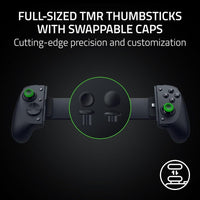 Controlador de juegos Kishi V3 Pro XL para iPad y tabletas Android con pulgares TMR, botones traseros duales, HD Haptics y 6 meses de Apple Arcade