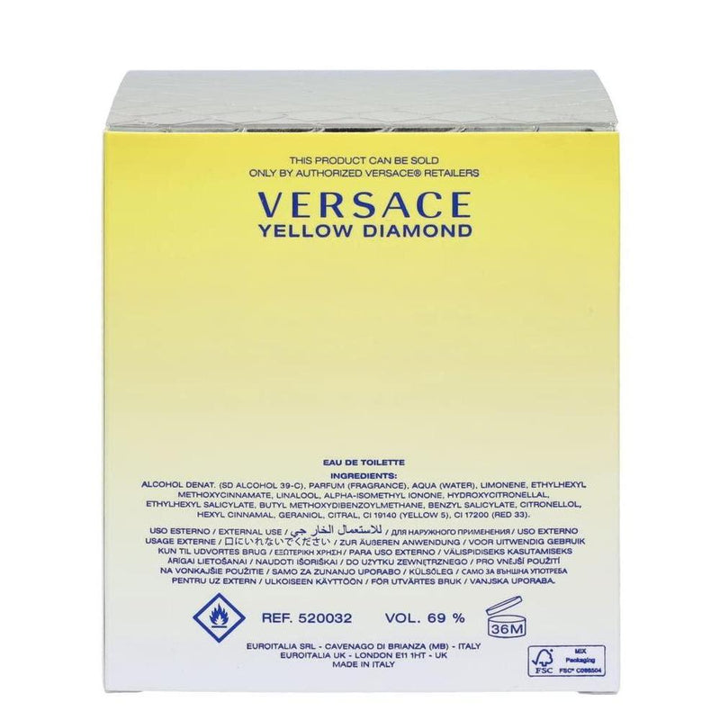 VERSACE Yellow Diamond Eau de Toilette for Women