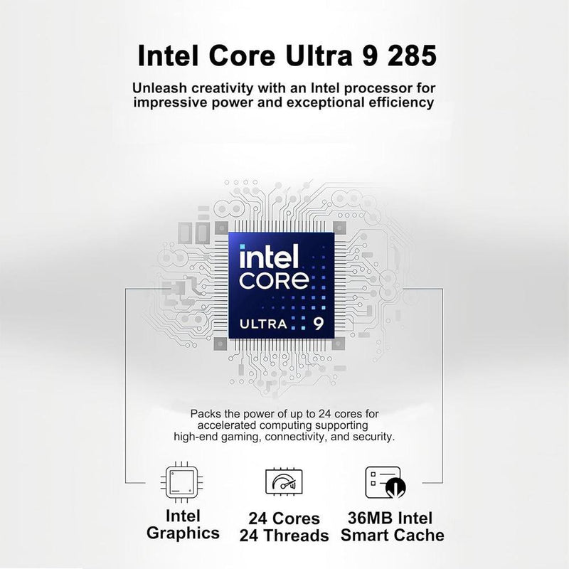 MSI Aegis R2 AI: Torre para juegos con Intel Ultra 9, 32GB RAM, 2TB SSD, RTX 5070 Ti, Wi-Fi 7 y PSU 80+ Gold con accesorio ICP