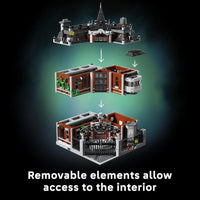 Set LEGO DC Batman Arkham Asylum para adultos, decoración de hogar u oficina, ideal para fans de cómics y películas, 76300