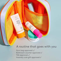 Drunk Elephant The Littles Kit: 5 esenciales AM y PM de viaje, cuidado clínico limpio y libre de crueldad