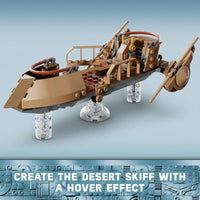 LEGO Star Wars: Retorno del Jedi - Skiff del Desierto y Pozo Sarlacc con Minifigura Aniversario de Nien Nunb
