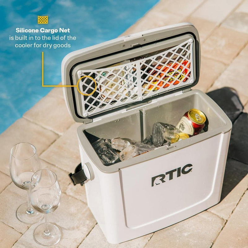 RTIC Enfriador de viaje asfaltico portátil, ideal para exteriores, playa, picnic, campamento y deportes