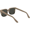 Gafas de sol cuadradas para mujer Calvin Klein con marcos de acetato renovado y logotipo discreto en las sienes