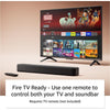 Barra de sonido Fire TV de Amazon con altavoces 2.0, DTS Virtual:X, Dolby Audio y conectividad Bluetooth