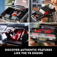 LEGO Chevrolet Camaro Z28 1969, réplica personalizable de coche clásico, idea de regalo para adolescentes y adultos