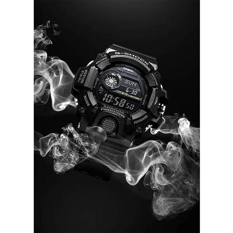 Casio G-Shock GW9400-1B, reloj digital negro para hombre con energía solar y resistencia al agua
