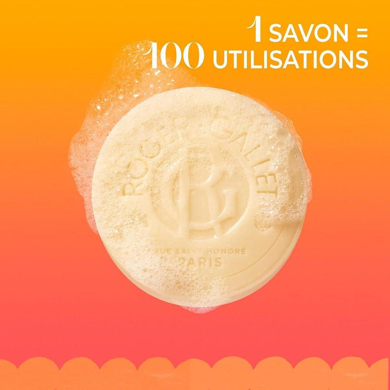 ROGER & GALLET Gel de baño y jabón corporal para mujer con fragancia de clavel. Ideal para piel sensible y uso diario