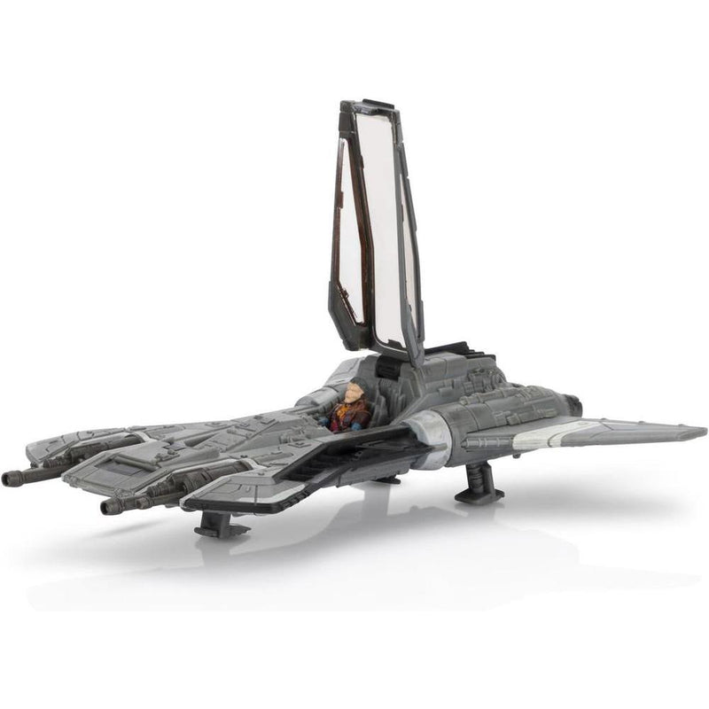 Star Wars Micro Galaxy Squadron Pirate Snub Fighter Mystery Bundle con accesorios