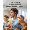 Soundcore Sport X20 Negro Anker Auriculares Inalámbricos Para Deportes Con Ganchos Ajustables Y Cancelación De Ruido