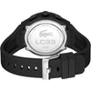 Lacoste LC33 Reloj analógico-digital para hombre con correa de silicona, resistente al agua, contemporáneo y deportivo