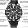 Citizen Reloj cronógrafo Eco-Drive Sport Casual Brycen para hombre con Super Titanium y calendario perpetuo