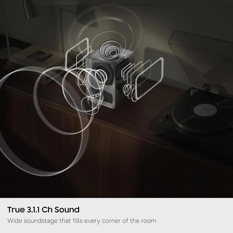Samsung Music Studio 7 Altavoz Inteligente con Dolby Atmos, Q-Symphony, WiFi y Bluetooth, Modelo 2026