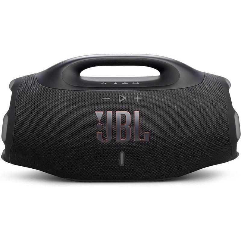 JBL Boombox 4 - Altavoz portátil impermeable con sonido masivo, 34 horas de reproducción y conexión Auracast negro
