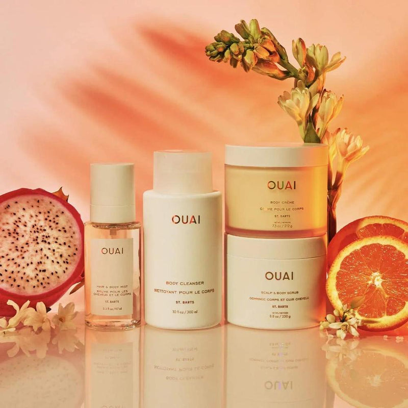 OUAI Bruma para cabello y cuerpo con aroma tropical, notas de fruta del dragón, flor de azahar y almizcle