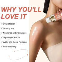 Body Glow Aceite Corporal SPF 45 Protector Solar con Brillo 110ml
