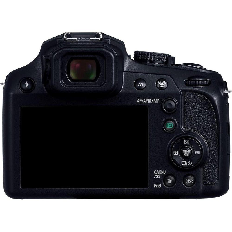 Panasonic LUMIX FZ80D Cámara compacta con zoom óptico 60x, video 4K y estabilizador de imagen óptica de potencia