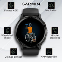 Garmin Venu 3 Con Pantalla AMOLED Y Salud Avanzada