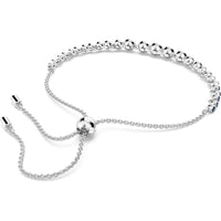 Swarovski pulsera tenis Emily con cristales transparentes, azules y rosados de sofisticado diseño