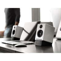 Audioengine A2+ Altavoces Bluetooth De Escritorio Para Música Y Juegos - Compatible Con Pc, Mac, Laptop Y Tablet